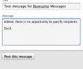 Basecamp Mobile Platform Subscribes Everyone. Note to 37 Signals: Mobile has to work to be useful