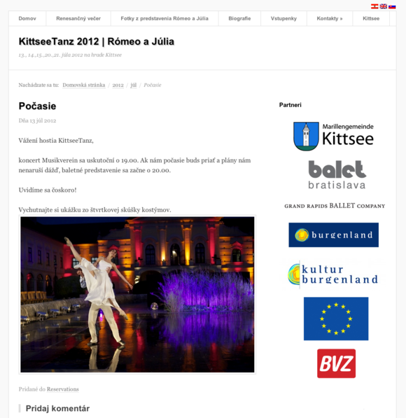 Wordpress qTranslate example