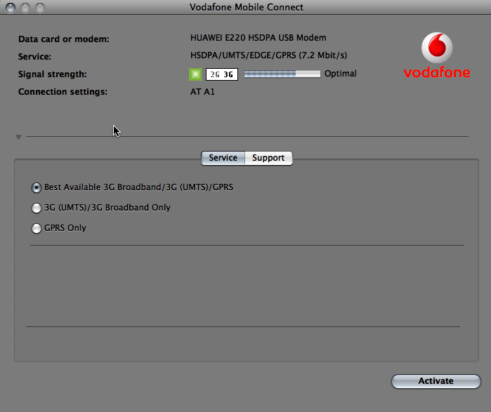 Vodafone mobile broadband software for mac os x 10 13 download