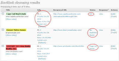 wp link robot cleaning result