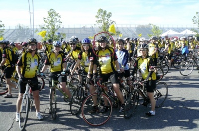 cancer survivor julie kinnear leading ride against cancer