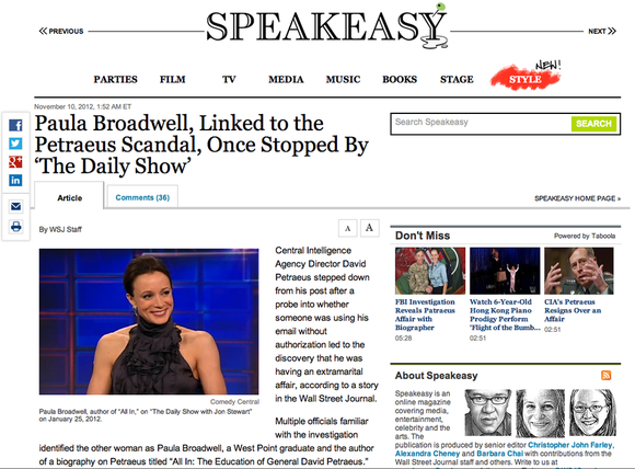 WSJ Speakeasy Blog Technical Review