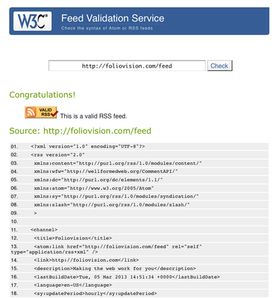 w3 org feed validator