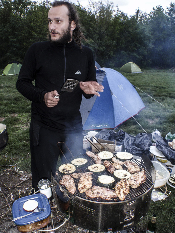 10 peter baran on the grill