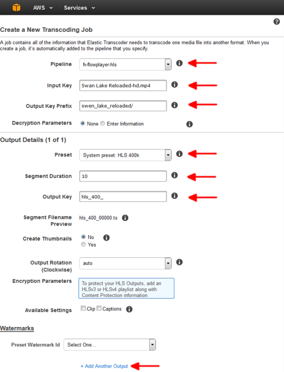 hls 5 output details