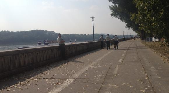 policemen-along-danube